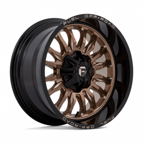Cerchi in lega Fuel Arc 10.0x20 Platinum Bronze With Black Lip