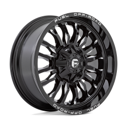Cerchi in lega Fuel Arc 12.0x22 Gloss Black Milled