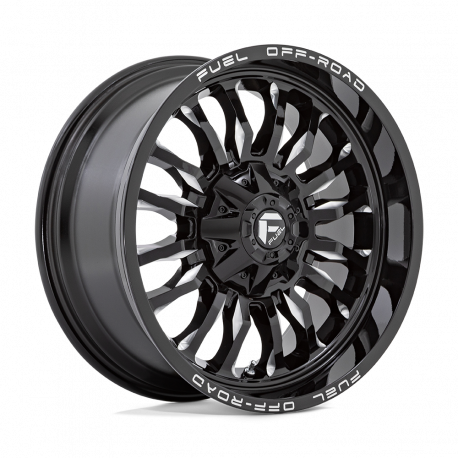 Cerchi in lega Fuel Arc 12.0x22 Gloss Black Milled