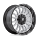 Cerchi in lega Fuel Arc 10.0x20 Silver Brushed Face With Milled Black Lip