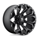 Cerchi in lega Fuel Assault 8.5x17 Matte Black Milled