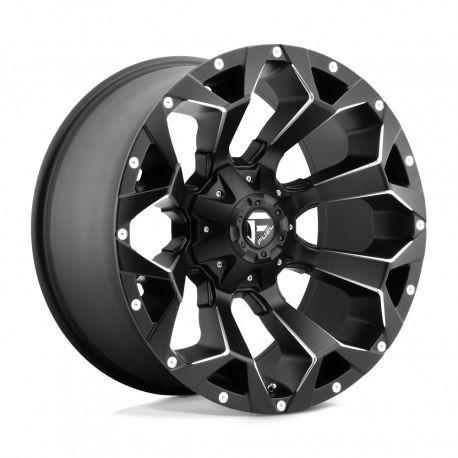 Cerchi in lega Fuel Assault 8.5x17 Matte Black Milled
