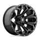 Cerchi in lega Fuel Assault 9.0x17 Gloss Black Milled