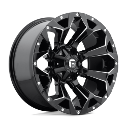 Cerchi in lega Fuel Assault 9.0x17 Gloss Black Milled