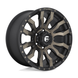 Cerchi in lega Fuel Blitz 10.0x20 Matte Black Double Dark Tint