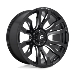 Cerchi in lega Fuel Blitz 9.0x18 Gloss Black Milled