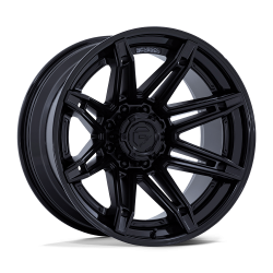 Cerchi in lega Fuel Brawl 10.0x22 Matte Black With Gloss Black Lip