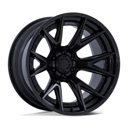 Cerchi in lega Fuel Catalyst 9.0x20 Matte Black With Gloss Black Lip