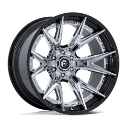 Cerchi in lega Fuel Catalyst 12.0x24 Chrome With Gloss Black Lip