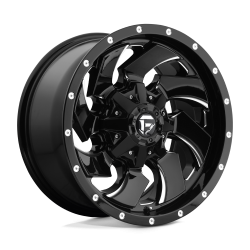 Cerchi in lega Fuel Cleaver 10.0x20 Gloss Black Milled