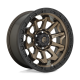 Cerchi in lega Fuel Covert 8.0x16 Matte Bronze Black Bead Ring