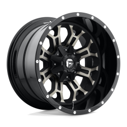 Cerchi in lega Fuel Crush 9.0x17 Gloss Machined Double Dark Tint