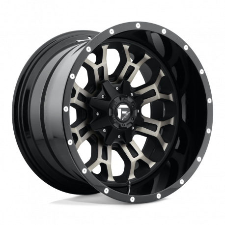Cerchi in lega Fuel Crush 9.0x17 Gloss Machined Double Dark Tint
