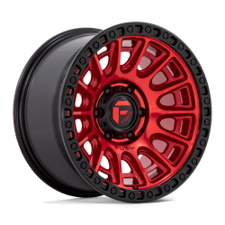 Cerchi in lega Fuel Cycle 8.5x17 Candy Red With Black Ring