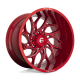 Cerchi in lega Fuel D742 10.0x22 Candy Red Milled