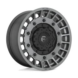 Cerchi in lega Fuel Militia 9.0x17 Matte Anthracite And Black