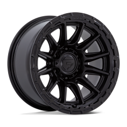 Cerchi in lega Fuel Piston 9.0x17 Blackout WGloss Black Lip