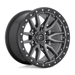 Cerchi in lega Fuel Rebel 9.0x20 Matte Gun Metal Black Bead Ring