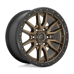 Cerchi in lega Fuel Rebel 9.0x18 Matte Bronze Black Bead Ring