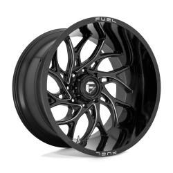 Cerchi in lega Fuel Runner 14.0x24 Gloss Black Milled