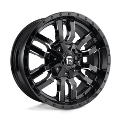 Cerchi in lega Fuel Sledge 10.0x20 Gloss Black Milled