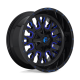 Cerchi in lega Fuel Stroke 9.0x18 Gloss Black Blue Tinted Clear