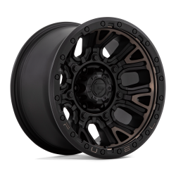 Cerchi in lega Fuel Traction 9.0x17 Matte Black With Double Dark Tint