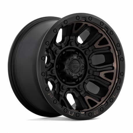 Cerchi in lega Fuel Traction 9.0x17 Matte Black With Double Dark Tint