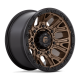 Cerchi in lega Fuel Traction 9.0x17 Matte Bronze With Black Ring
