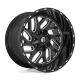 Cerchi in lega Fuel Triton 10.0x20 Gloss Black Milled