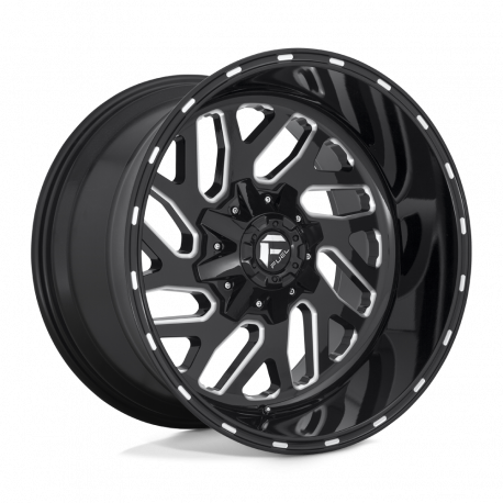 Cerchi in lega Fuel Triton 10.0x20 Gloss Black Milled