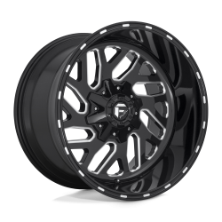 Cerchi in lega Fuel Triton 10.0x22 Gloss Black Milled