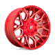 Cerchi in lega Fuel Twitch 9.0x20 Candy Red Milled