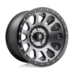 Cerchi in lega Fuel Vector 9.0x17 Matte Gun Metal Black Bead Ring