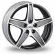 Cerchi in lega Ronal R48 8.5x18 Titanium Front Cut