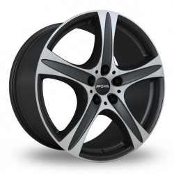 Cerchi in lega Ronal R55 SUV 7.5x17 Matt Black Front Cut