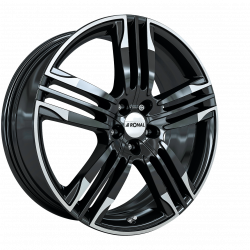Cerchi in lega Ronal R58 10.0x22 Black Front Cut