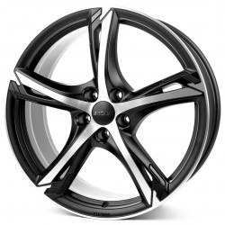 Cerchi in lega Ronal R62 7.5x17 Jet Black Matt Front Cut