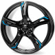 Cerchi in lega Ronal R62 Blue 7.5x17 Jet Black