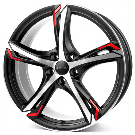 Cerchi in lega Ronal R62 Red 8.0x19 Jet Black