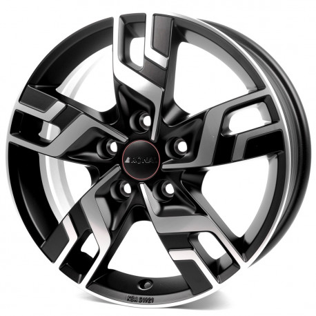 Cerchi in lega Ronal R64 7.0x17 Black Matt Front Cut