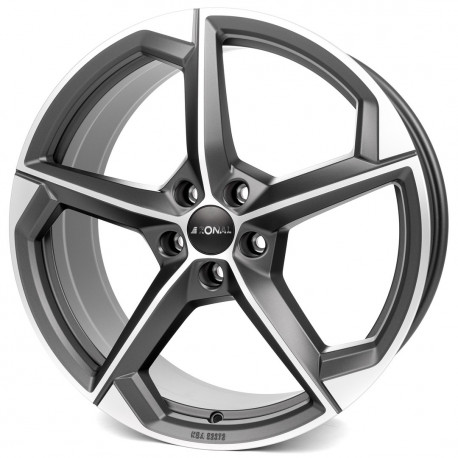 Cerchi in lega Ronal R66 8.5x20 Orbit Grey Matt Front Cut