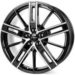 Cerchi in lega Ronal R67 8.5x20 Jet Black Front Cut