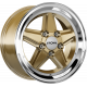 Cerchi in lega Ronal R9 7.0x15 Racing Gold Rim Lip Cut