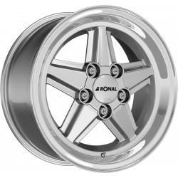 Cerchi in lega Ronal R9 7.0x16 Silver Rim Lip Cut