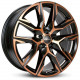 Cerchi in lega Ronal R71 8.5x20 Jet Black Copper Matt