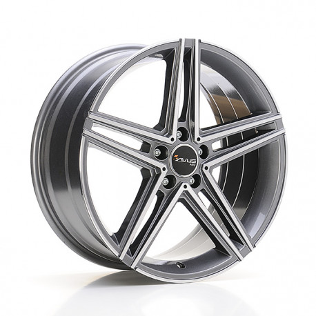 Cerchi in lega Avus AC-515 8.0x18 Anthracite Polished