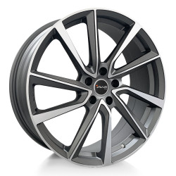 Cerchi in lega Avus AC-518 7.5x18 Matt Anthracite Polished