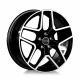 Cerchi in lega Avus AC-519 7.0x17 Black Polished