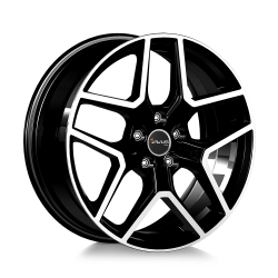 Cerchi in lega Avus AC-519 7.0x17 Black Polished
